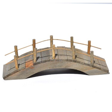 Wooden Bridge for Miniature Garden Fairy Garden