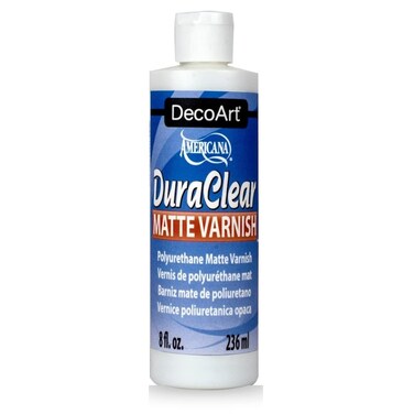 DecoArt DuraClear Varnish 8oz Matte 8 Fl Oz Pack of 1