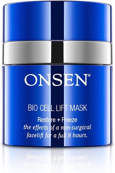 Onsen NonInvasive Anti Wrinkle Facelift  Smoothes Wrinkles Repairs Skin  Secret Skin Care Professional Grade Mask with Long Term Benefits Bio Cell Lift Mask  1 fl oz30 ml