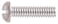 Hillman 1132 Aluminum Round Head Slotted Machine Screw 1420 x 1 in 18Pack