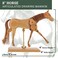 US Art Supply Wooden 8 Horse Artist Drawing Manikin Articulated Mannequin