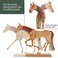 US Art Supply Wooden 8 Horse Artist Drawing Manikin Articulated Mannequin