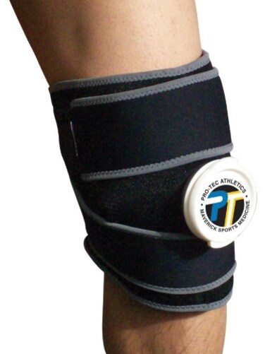 ProTec Athletics Ice Cold Therapy Wrap for Knee and Ankle  Small