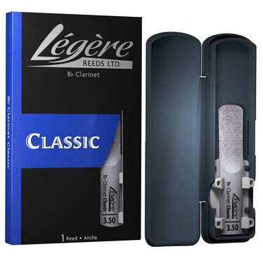Lgre Reeds  Bb Clarinet Reed Classic Strength 350 BB350  Premium Synthetic Woodwind Reed