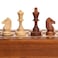 Wegiel Tournament No 4 Staunton European Wood Chess Set 16 Inches