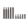 NEIKO 10078A XZN Triple Square Spline Bit Socket Set  11 Piece Long and Short  12 Point  CrV Steel