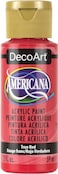 DecoArt Americana Acrylic Paint 2Ounce True Red