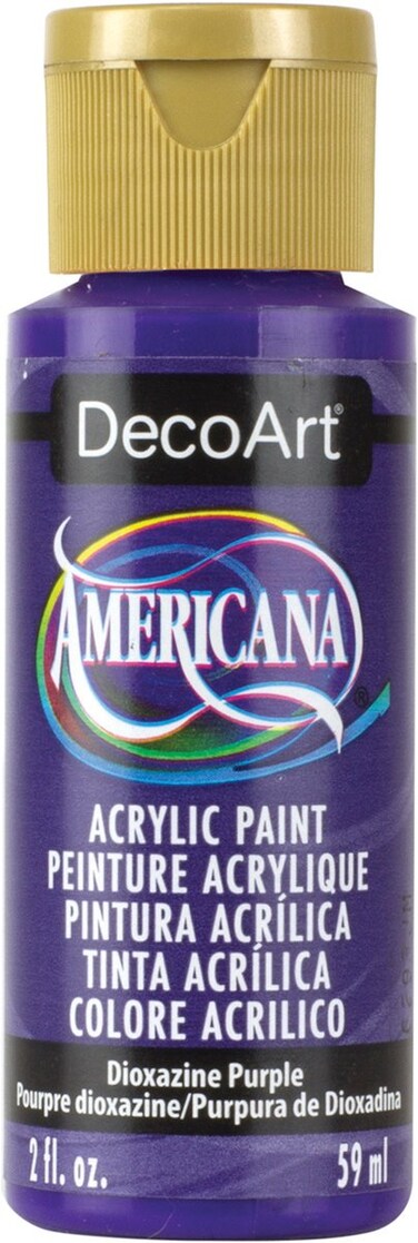 DecoArt Americana Acrylic Paint 2Ounce Dioxazine Purple