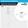 Wright Products  Light Duty Pneumatic Screen and Storm Door Closer Black