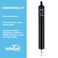 Wright Products  Light Duty Pneumatic Screen and Storm Door Closer Black