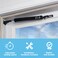 Wright Products  Light Duty Pneumatic Screen and Storm Door Closer Black