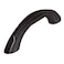 Attwood 20505 Ergonomic OnePiece Vinyl Grab Handle Black Finish