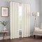 ECLIPSE Kendall Modern Blackout Thermal Rod Pocket Window Curtain for Bedroom or Living Room 1 Panel 42 X 63 Ivory
