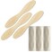 Perfect Stix  ASO24W12PO5100 Wooden Craft StickPlain Taster Spoon Paper Wrapped 5 Length Pack of 100