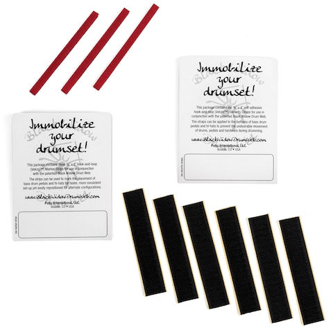Black Widow Drum Web Anchoring Drum Mat The Ultimate Drum Mat