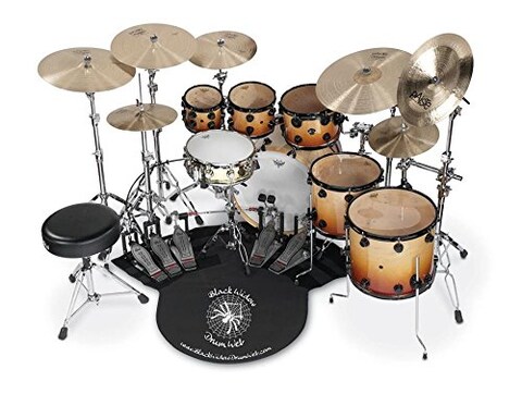 Black Widow Drum Web Anchoring Drum Mat The Ultimate Drum Mat