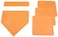Orange Throw Down Bases 5 Piece
