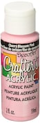 DecoArt Crafters Acrylic Paint 2Ounce Cherry Blossom Pink