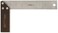 Johnson Level  Tool 19400800 Professional Carbonized Bamboo Try Square 8 Bamboo Finish 1 Square