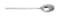 Alessi Dry 414Inch Mocha Coffee Spoon with Satin Handle Set of 6