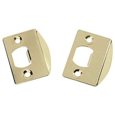 BELWITH PRODUCTS LLC Belwith Products 1065 Lip Strike Full 2Pack Polished Brass