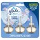 Glade PlugIns Refills Air Freshener Scented and Essential Oils for Home and Bathroom Clean Linen 201 Fl Oz 3 Count