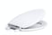 Centoco 1600301 Elongated Plastic Toilet Seat Standard Economy Model Crane White CottonBright