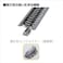 Kato USA Model Train Products Unitrack 315mm 12 38 Radius 45Degree Curve Track 4Piece