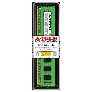 ATech RAM 2GB DDR3 1333 MHz PC310600 DIMM  Desktop Computer Memory  CL9 240Pin UDIMM NonECC Unbuffered Upgrade Module