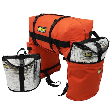 TrailMax Large Saddlebags for Trail Riding Insulated Saddle Bags for Horses Saddle Bags With Detachable Cantle Bag Saddle Bag  Cantle Bag Set Saddle Bags for Western  Endurance Saddles Orange