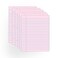 School Smart 3Hole Punched Filler Paper 812 x 11 Inches Pink 100 Sheets  087155