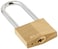 Master Lock 140QLH Solid Lock 4 Pack Brass Silver 4 Padlock