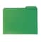 Smead Poly File Folder 13Cut Tab Letter Size Green 24 per Box 10502