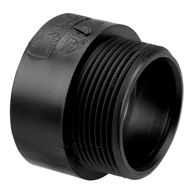 NIBCO U5804 112 HXMIPT MALE ADAPTER ABS