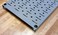 Wall Control Narrow Pegboard 8in x 32in Galvanized Metal Pegboard Runner Tool Board
