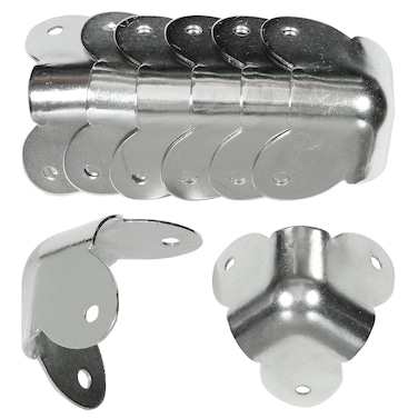 Reliable Hardware Company RH15108A Corner Nickel 8 Count