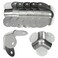 Reliable Hardware Company RH15108A Corner Nickel 8 Count