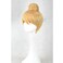 Angelaicos Womens Prestyled Buns Party Anime Cosplay Costume Wig Short Blonde