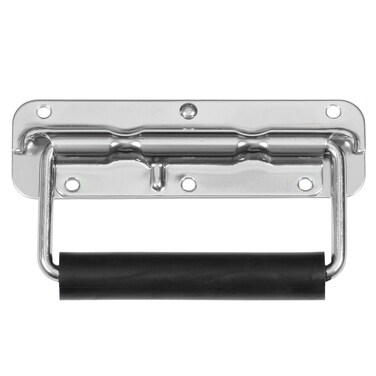 Reliable Hardware Company RH0532FA Spring Loaded Surface Mount Handle with Rubber Grip Zinc