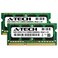 ATech 16GB 2x8GB DDR3 1600MHz SODIMM PC312800 2Rx8 15V CL11 NonECC Unbuffered 204Pin SODIMM Notebook Laptop RAM Memory Upgrade Kit