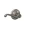Schlage F170 FLA 619 LH Left Handed Flair Door Lever One Sided NonTurning Dummy Door Handle Satin Nickel