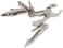 SWISSTECH ST53100 Stainless Steel 19in1 Key Chain Multi Tool Polished Finish Single Pack