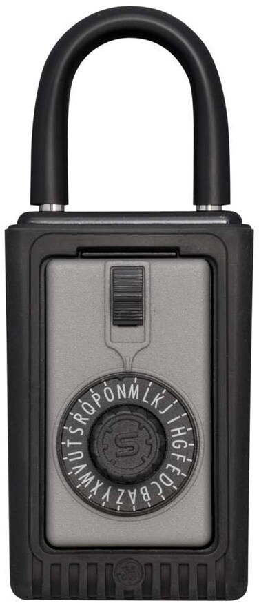 Kidde AccessPoint 001012 KeySafe Original 3Key Portable Spin Dial Titanium Gray