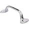 Seachoice Heavy Duty Transom Handle Triple ChromePlated Cast Brass 6 in Round Grip