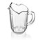 New Star Foodservice 46236 ResturantGrade Polycarbonate Plastic Water Pitcher with 3 Spouts 60 oz Clear Set of 12