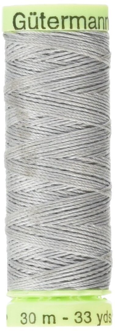 Gutermann 30H102 Top Stitch Heavy Duty Thread 33 YardsMist Grey