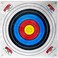 Morrell NASP 80cm Polypropylene Target Face 80cm White UNT 57543