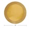 8Count Glitz Round Placemats with Glitter Border Gold