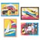 SS Worldwide Sand Art Boards Getting There Pack of 12