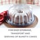 Nordic Ware Cake Keeper Deluxe Bundt Clear
